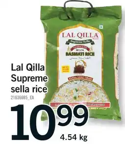 Fortinos LAL QILLA SUPREME SELLA RICE offer