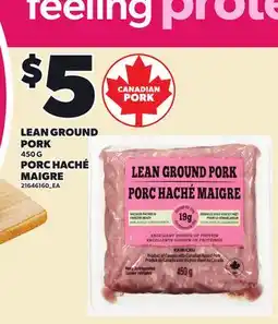 Independent Grocer LEAN GROUND PORK offer