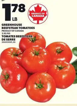 Independent Grocer GREENHOUSE BEEFSTEAK TOMATOES offer