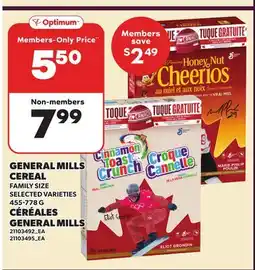 Independent Grocer GENERAL MILLS CEREAL offer