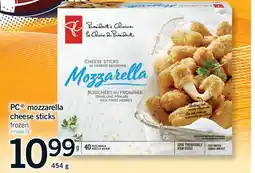 Fortinos PC MOZZARELLA CHEESE STICKS offer