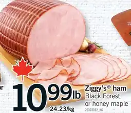 Fortinos ZIGGY'S HAM offer