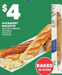 Independent Grocer ACE BAKERY BAGUETTE offer