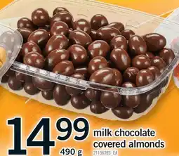 Fortinos MILK CHOCOLATE COVERED ALMONDS offer