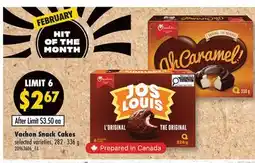 Fortinos VACHON SNACK CAKES offer