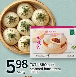 Fortinos T&T PORK BBQ STEAMED BUNS offer