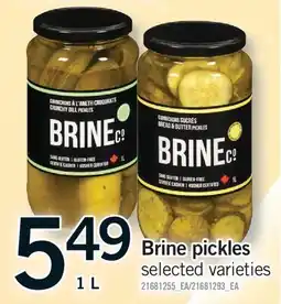 Fortinos BRINE PICKLES offer