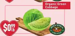 Healthy Planet Organic Green Cabbage offer