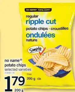 Fortinos NO NAME POTATO CHIPS offer