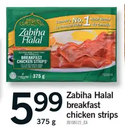 Fortinos ZABIHA HALAL BREAKFAST CHICKEN STRIPS offer