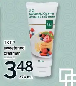 Fortinos T & T SWEETENED CREAMER offer