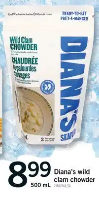 Fortinos DIANA'S WILD CLAM CHOWDER offer