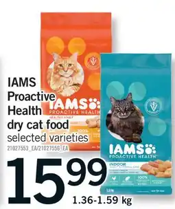 Fortinos IAMS Proactive Health dry cat food offer