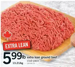 Fortinos EXTRA LEAN GROUND BEEF offer