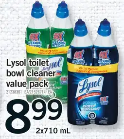 Fortinos LYSOL TOILET BOWL CLEANER offer