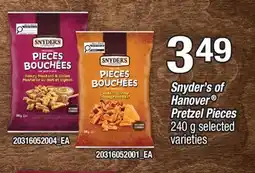 Fortinos SNYDER'S OF HANOVER PRETZEL PIECES offer