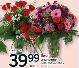 Fortinos FLORAL ARRANGEMENT offer