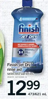 Fortinos FINISH JET DRY RINSE AID, 473/621 mL offer