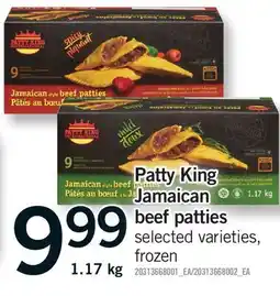 Fortinos PATTY KING JAMAICAN BEEF PATTIES offer