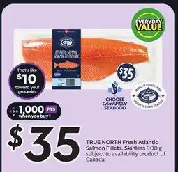 Sobeys Fresh Atlantic Salmon Fillets Skinless offer