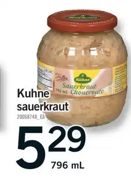 Fortinos KUHNE SAUERKRAUT offer