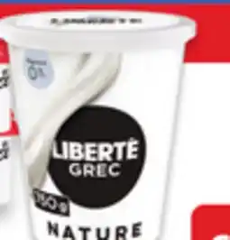 Walmart Liberté Greek Yogurt Tubs 650 g - 750 g or Yoplait Source or Creamy Yogurt cups offer