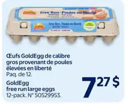 Walmart GoldEgg Free Large Eggs offer