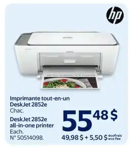 Walmart DeskJet 2852e All-in-One Printer offer