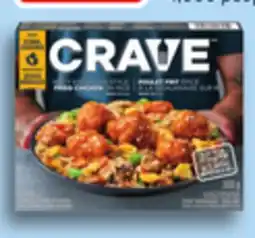 Walmart CRAVE frozen entrees offer
