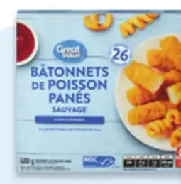Walmart Great Value breaded fish offer