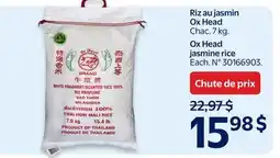 Walmart Ox Head jasmine rice offer