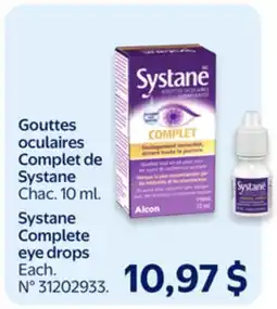 Walmart Systane Complete eye drops offer
