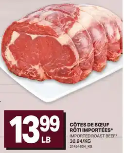 L'Intermarché CÔTES DE BŒUF RÔTI IMPORTÉES offer