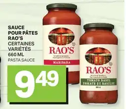 L'Intermarché SAUCE POUR PÂTES | PASTA SAUCE offer