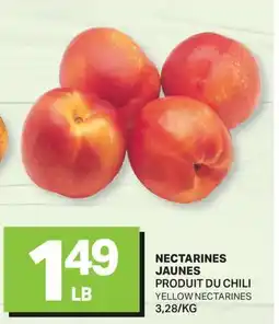 L'Intermarché NECTARINES JAUNES | YELLOW NECTARINES offer