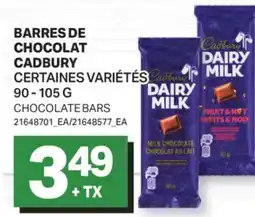 L'Intermarché BARRES DE CHOCOLAT | CHOCOLATE BARS offer