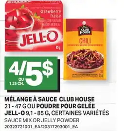 L'Intermarché MÉLANGE À SAUCE, 21 - 47 G OU POUDRE POUR GELÉE, 9,1 - 85 G, | SAUCE MIX OR JELLY POWDER offer