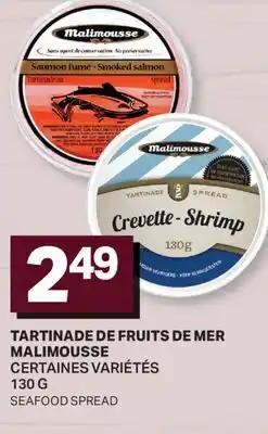 L'Intermarché TARTINADE DE FRUITS DE MER | SEAFOOD SPREAD offer