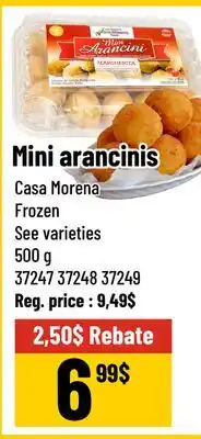 Mayrand Mini arancinis or Gnocchis offer