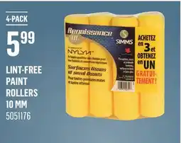 Canac Lint-Free Paint Rollers 10 mm offer