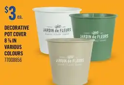 Canac Decorative Pot Cover 8 7/8 in Various Colours offer