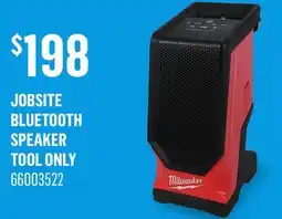 Canac Jobsite Bluetooth Speaker Tool Only offer