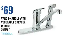 Canac Varo 1-Handle with Vegetable Sprayer Kitchen Faucet offer