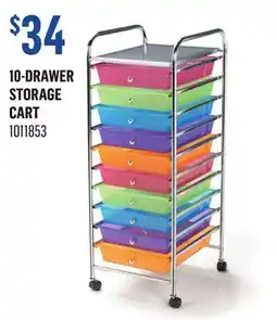 Canac 10-Drawer Storage Cart offer