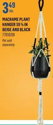 Canac Macrame Plant Hanger 39 3/8 in offer
