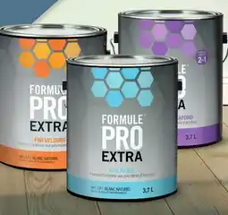 Canac Formule Pro Extra Flat Interior Latex Paint Natural White & Colours offer