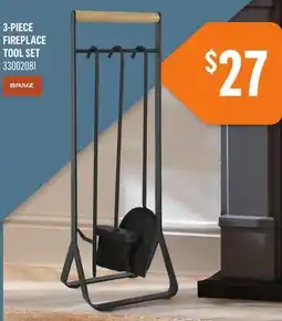 Canac 3-Piece Fireplace Tool Set offer