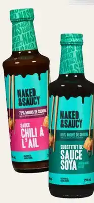 Avril Naked & Saucy sauce ou substitut de sauce soya bios offer
