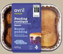Avril pouding offer