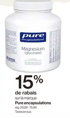 Avril sur la marque Pureencapsulations offer